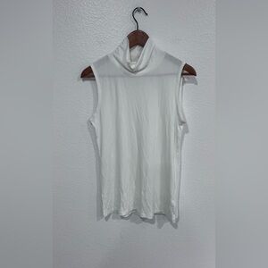 Rachel Zoe White Sleeveless Tank Top